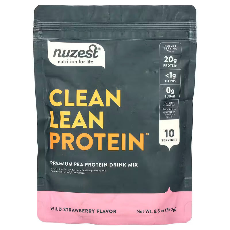 CLEAN LEAN baltymai (Braškių skonio)