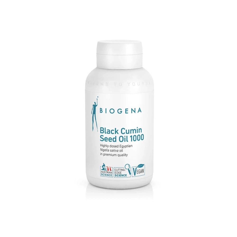 Black Cumin Seed Oil 1000 natūralus juodųjų kmynų aliejus