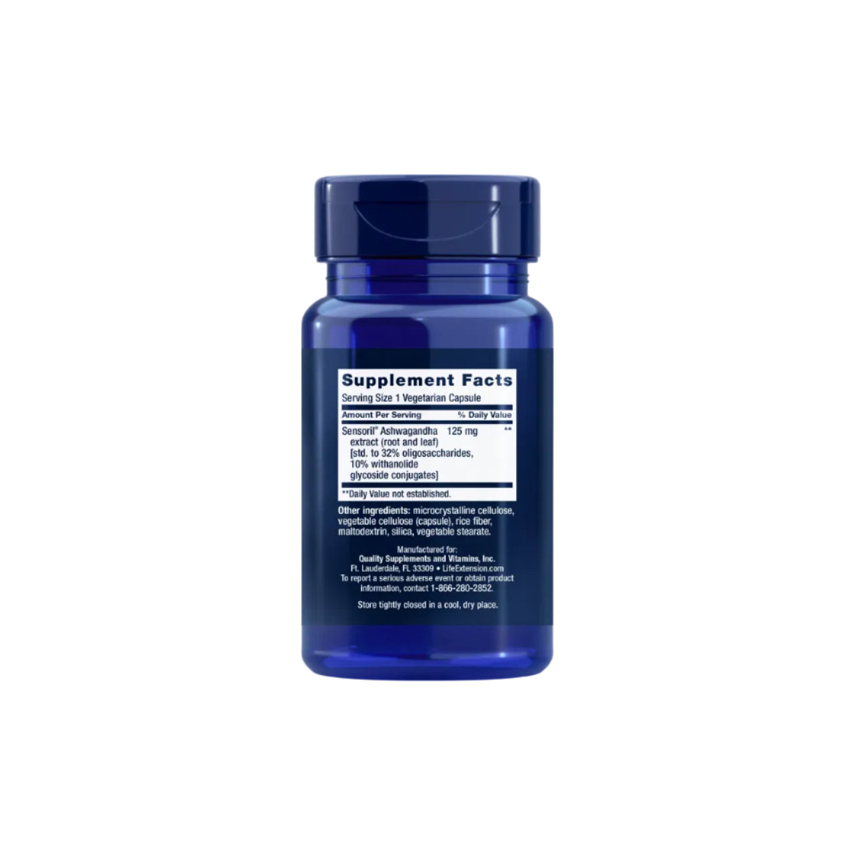 Optimized Ashwaganda extract