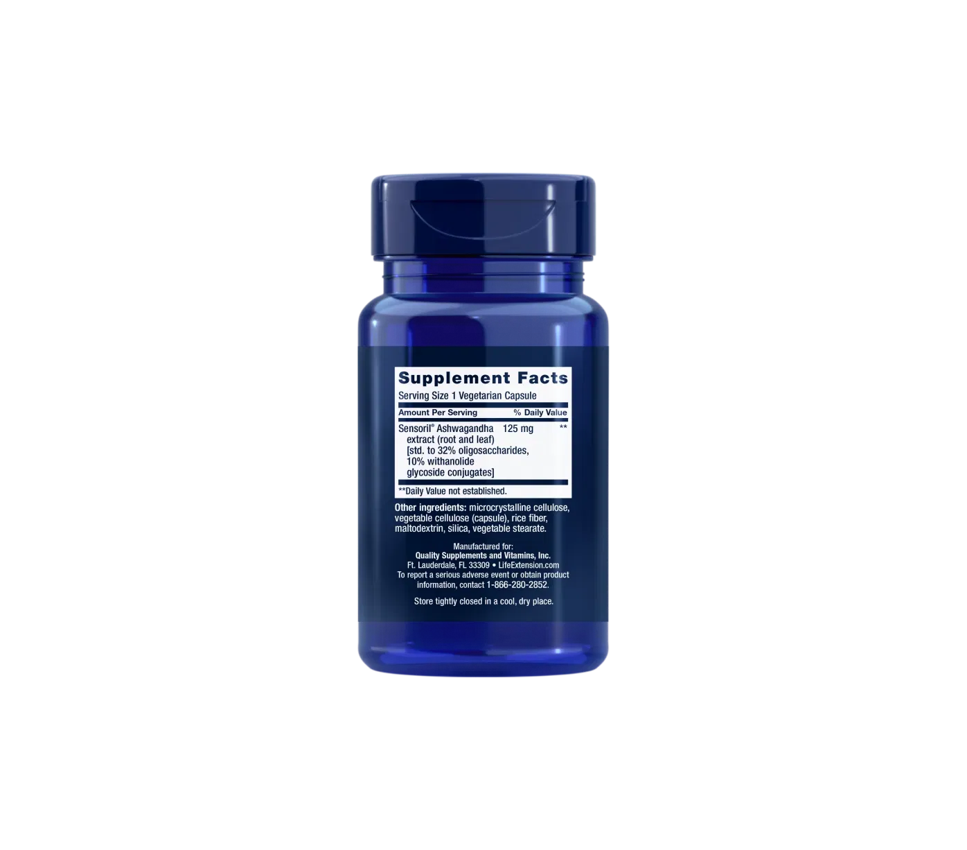 Optimized Ashwaganda extract