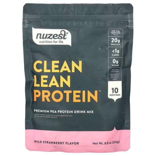 CLEAN LEAN baltymai (Braškių skonio)