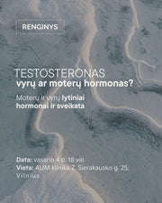 AUM AKADEMIJA. Testosteronas - vyrų ar moterų hormonas?