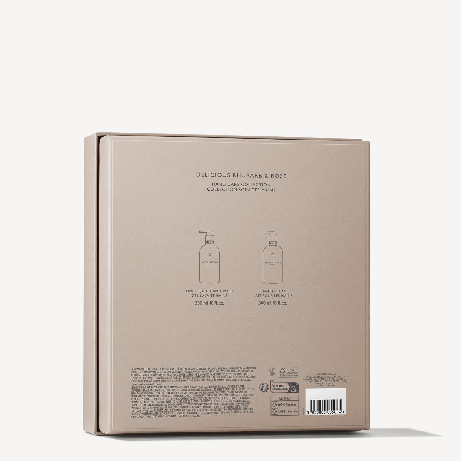 Delicious Rhubarb & Rose Hand Care Collection