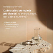 POPIETĖ SU GYDYTOJU. Dažniausios urologinės problemos: ką svarbu žinoti, bet dažnai nutylima? (kovo 19 d.)
