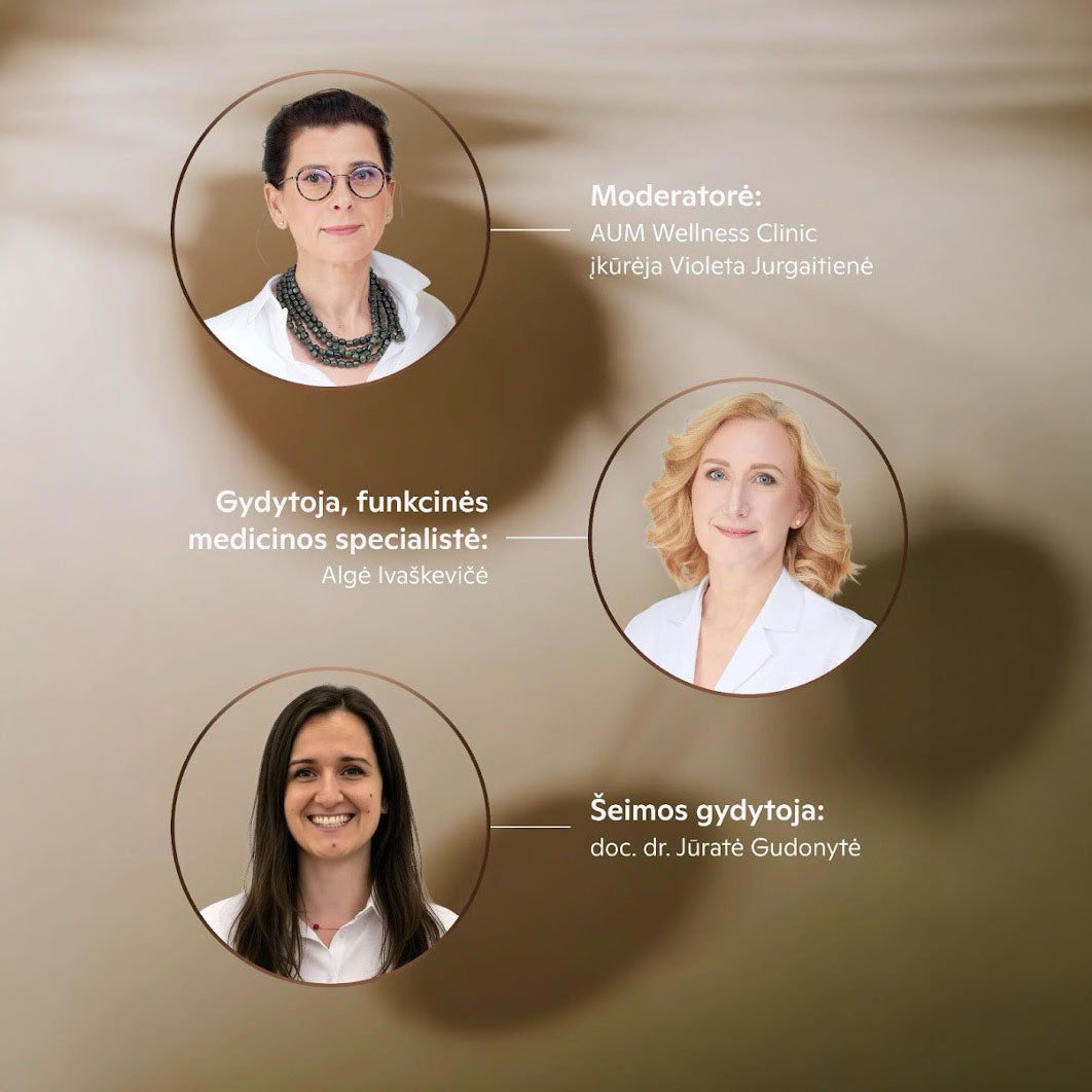 AUM AKADEMIJA. Pilvas, insulinas ir stresas: kodėl kaupiasi vidiniai riebalai? (kovo 26 d.)