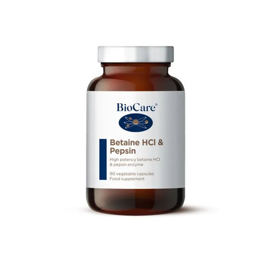 Betaine HCL and Pepsin