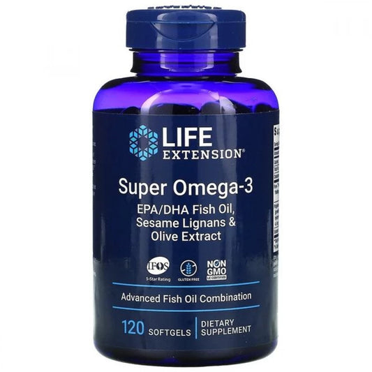 Super Omega-3 EPR/DHR su sezamų lignanais, alyvuogių, alyvmedžių ekstraktais